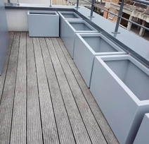 Aluminium bloembakken